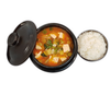 Soybean stew (Doen jang jjigae)